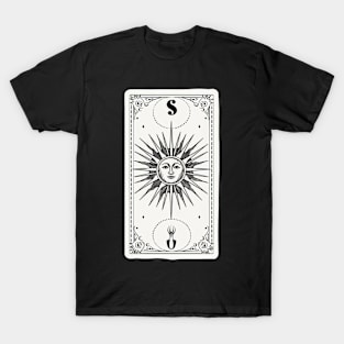 The Sun Tarot Card Reader Astrology Occult T-Shirt